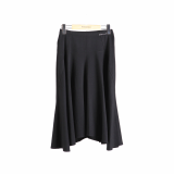-MONICA-MOBLINE- Simple Elegance Flare Skirt 